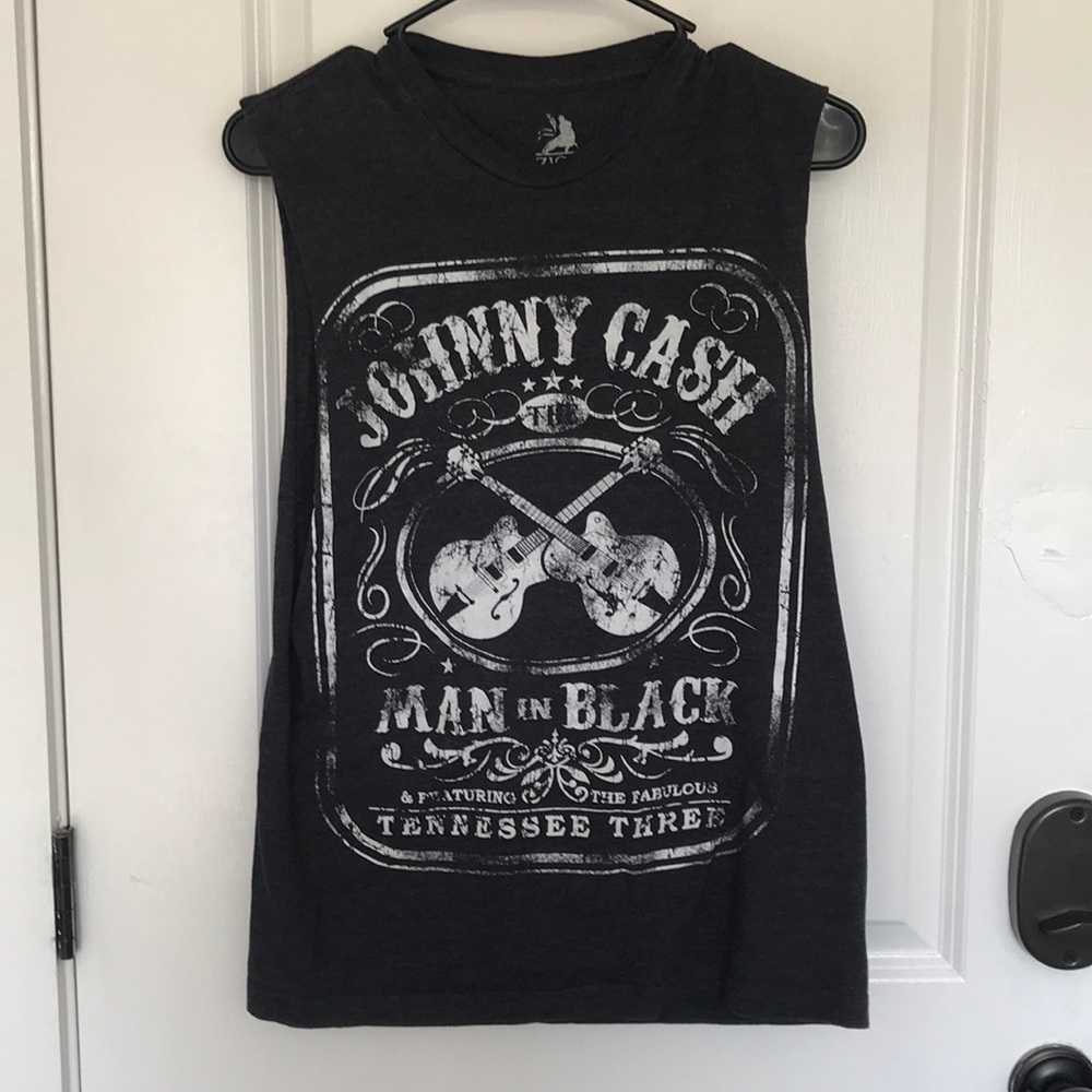 Johnny Cash t-shirt (sleeveless)